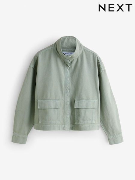 Khaki Green Utility Jacket (W75747) | £25