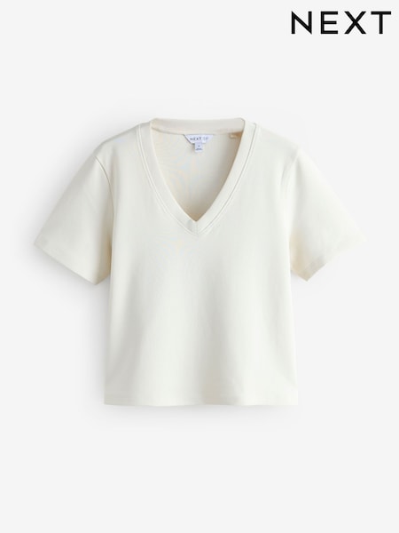 Sand High Waisted Basic T-Shirt (W75792) | £12