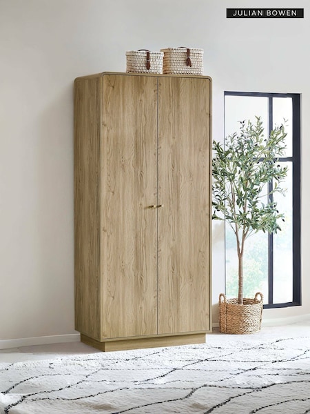 Julian Bowen Beige Ingrid 2 Door Wardrobe (W75843) | £315