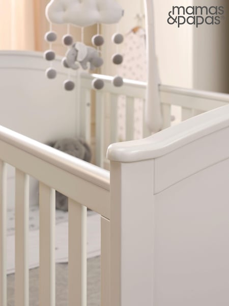 Mamas & Papas White Flyn Furniture Set 2 Piece (W75852) | £1,035