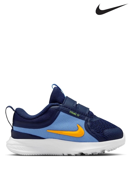 Nike Blue and Navy Infant Star Runner 5 Trainers (W75997) | £30