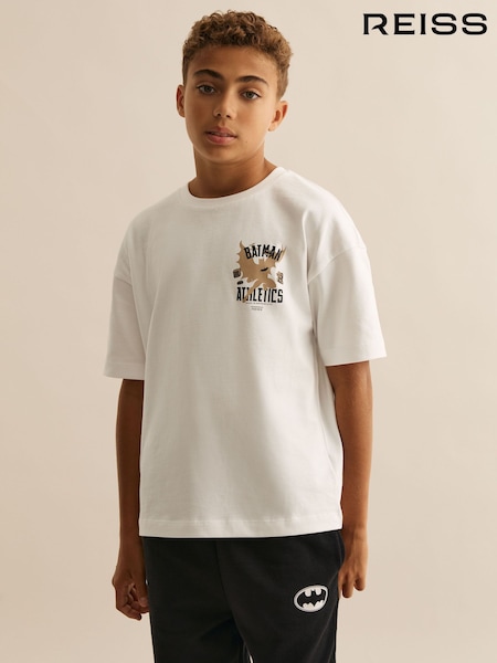 Reiss White Robinson T-Shirt (W76328) | £24