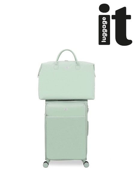 IT Luggage Large Green Lustrous Luxe Desert Holdall (W76332) | £35