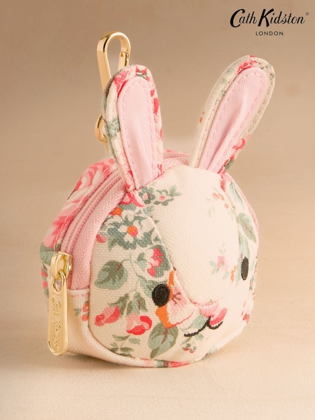 Cath Kidston Cream Hackney Rabbit Clip On Purse (W76561) | £18
