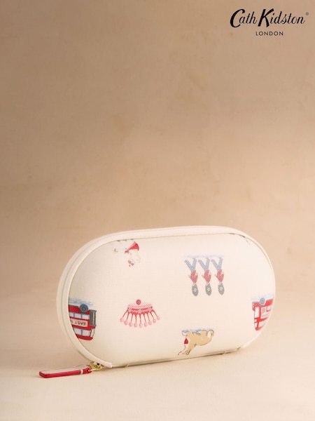 Cath Kidston Cream London Print Glasses Case (W76571) | £14