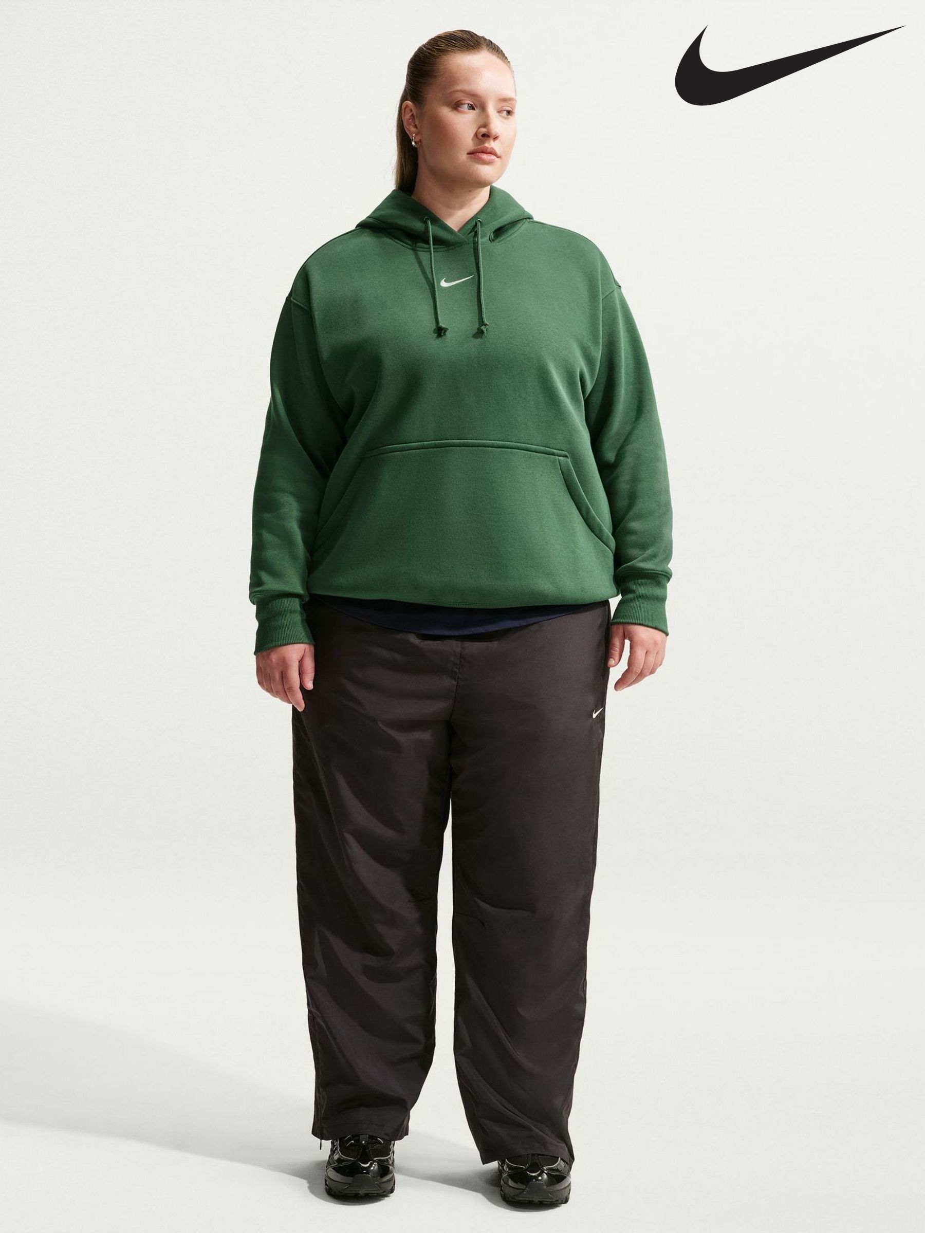 women's olive nike hoodie