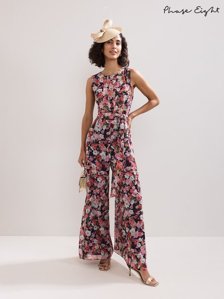 Phase Eight Pink Janine Jumpsuit (W77243) | £139