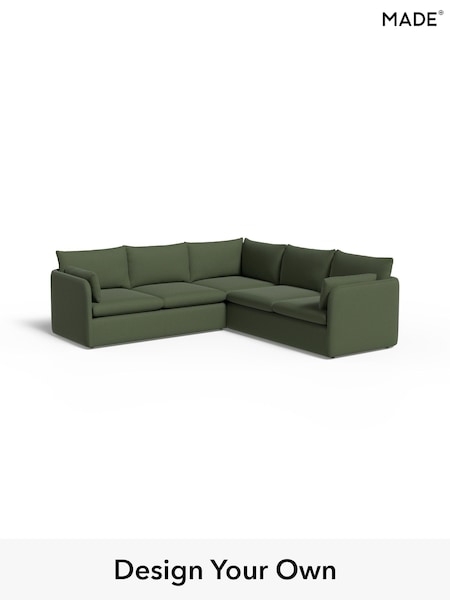 Made Weave/Dark Moss Green Jackson By Made (W77437) | £3,150