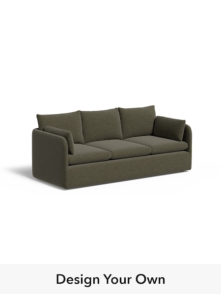 Soft Touch Boucle/Forest Green Jackson By Made (W77448) | £1,450