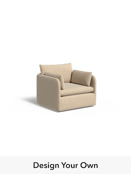 Soft Touch Boucle/Natural Linen Jackson By Made (W77456) | £999