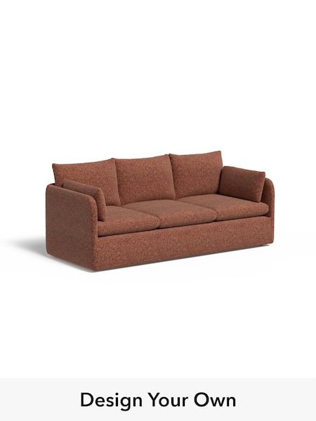 Tonal Boucle/Maroon Red and Light Caramel Jackson By Made (W77465) | £1,599