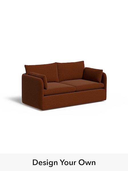 Soft Touch Boucle/Rust Orange Jackson By Made (W77475) | £1,350