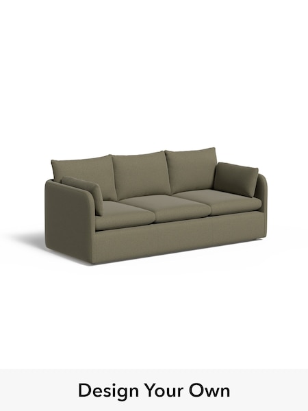 Textured Slub Weave/Soft Olive Green Jackson By Made (W77496) | £1,525
