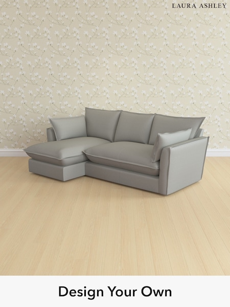 Edwin Herringbone/Pale Steel Grey Westerham By Laura Ashley (W77642) | £2,200