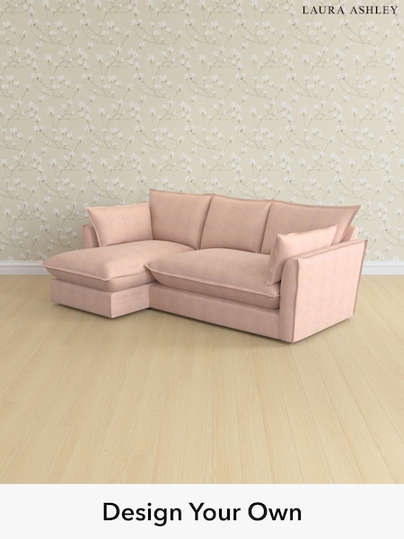 Edwin Chenille/Blush Pink Westerham By Laura Ashley (W77645) | £2,300