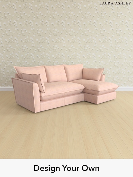 Edwin Chenille/Blush Pink Westerham By Laura Ashley (W77645) | £2,300