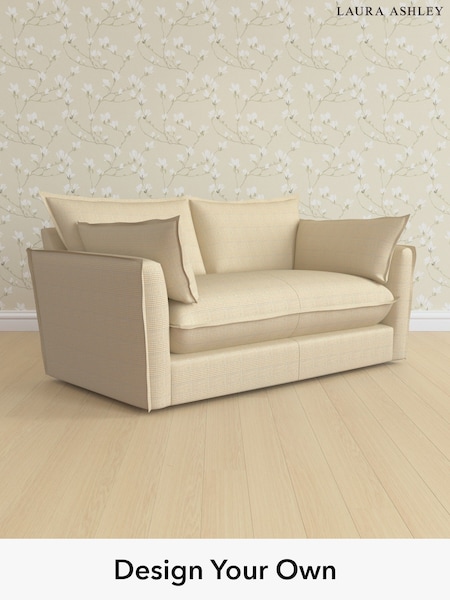 Birchgrove Check/Oatmeal Natural Westerham By Laura Ashley (W77651) | £1,625