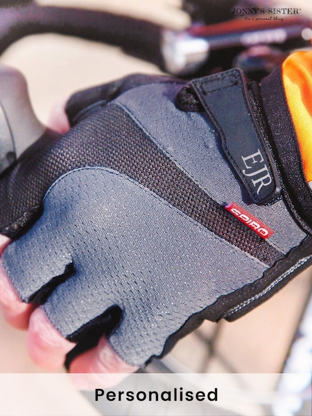 Personalised Fathers Day Cycling Gloves by Jonnys Sister (W77797) | £35