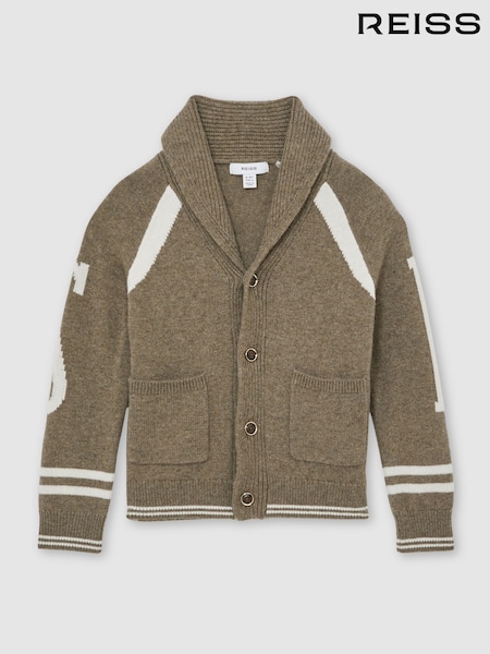 Reiss Dark Green Donny Cardigan (W77851) | £56