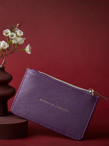 Estella Bartlett Purple Card Purse (W77873) | £18