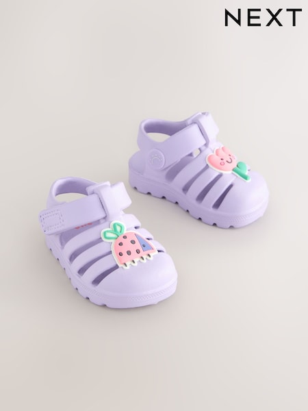 Lilac Purple Character EVA Fisherman Sandals (0-24mths) (W78048) | £11