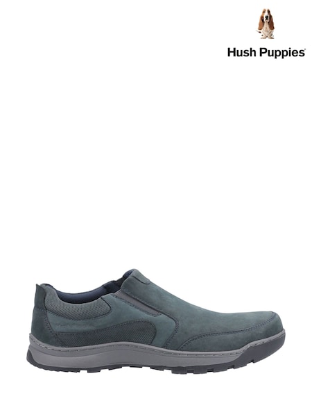 Hush Puppies Brown Jasper Slip-On Trainers (W78135) | £0