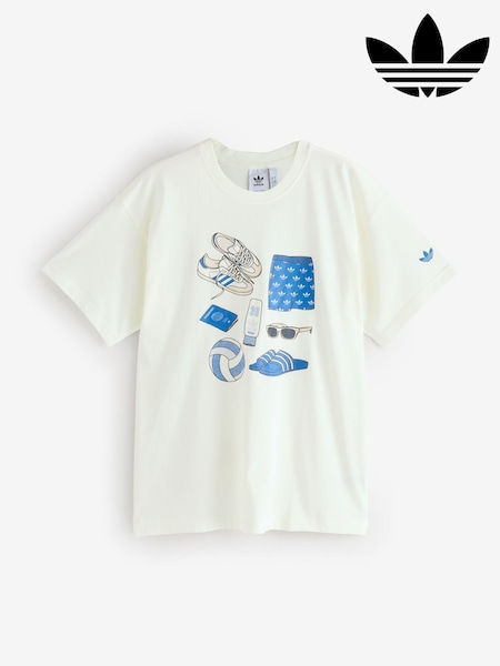 adidas Originals T-Shirts White (W78187) | £30