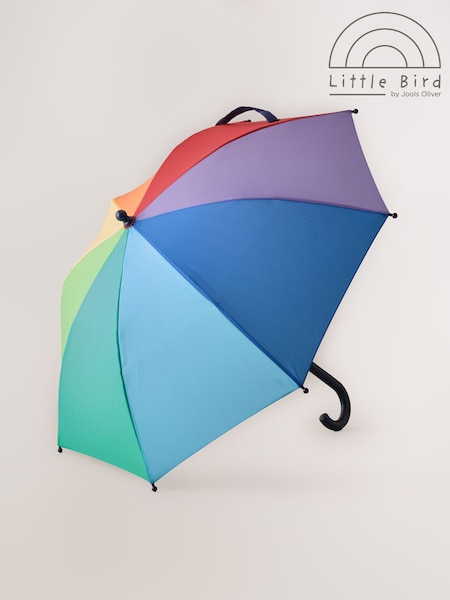 Multi - Little Bird By Jools Oliver Rainbow Handle Umbrella