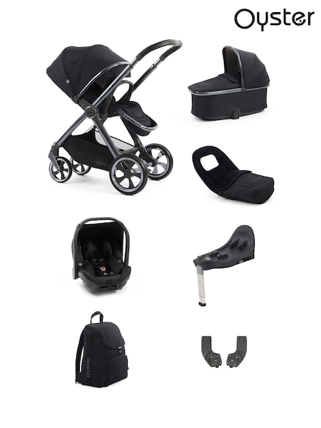 Oyster Carbonite 4 Luxury Bundle with Capsule Car Seat & Base (W78427) | £980
