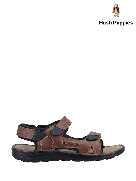 Hush Puppies Alistair Brown Sandals (W78499) | £0