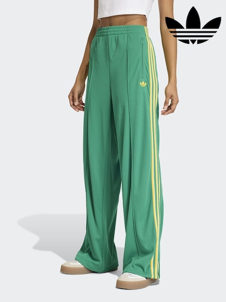 adidas Originals Green Firebird Loose Track Joggers (W78513) | £70