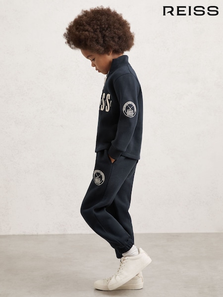 Reiss Navy Samuel 9-13 yrs Hockey Joggers (W78536) | £42