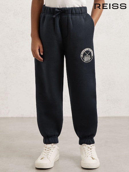 Reiss Navy Samuel 3-9 yrs Hockey Joggers (W78541) | £38