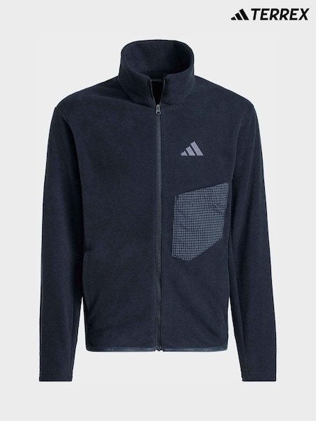 adidas Black Zip Up Terrex Fleece (W78705) | £30