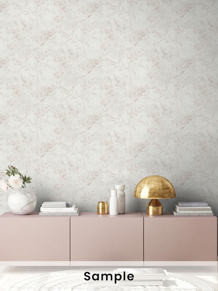Galerie Cream Welcome Home Tree Leaf A4 Wallpaper Sample (W78779) | £1