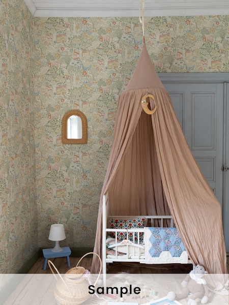 Galerie Green Sommarang 2 Woodland A4 Wallpaper Sample (W78814) | £1