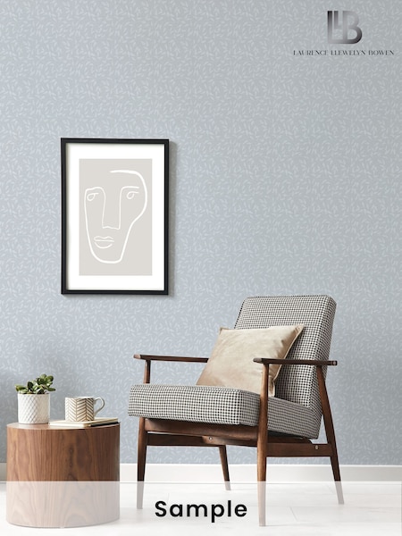 Laurence Llewelyn-Bowen Blue Tit Willow Tree Leaf A4 Wallpaper Sample (W78817) | £1