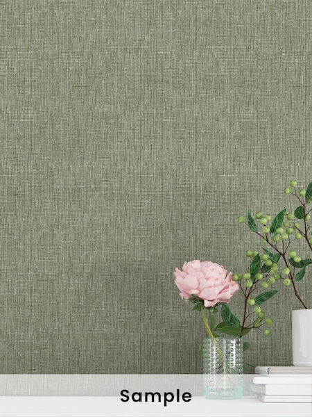 Galerie Green Spring Blossom Plain A4 Wallpaper Sample (W78826) | £1