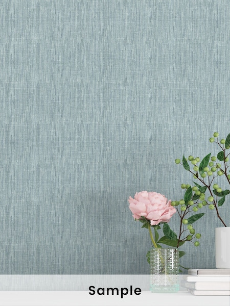 Galerie Blue Spring Blossom Plain A4 Wallpaper Sample (W78830) | £1