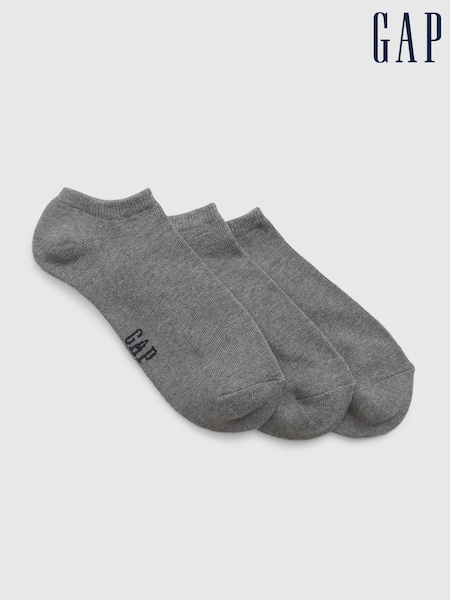 Gap Grey Basic Ankle Socks 3 Pack (W79002) | £10