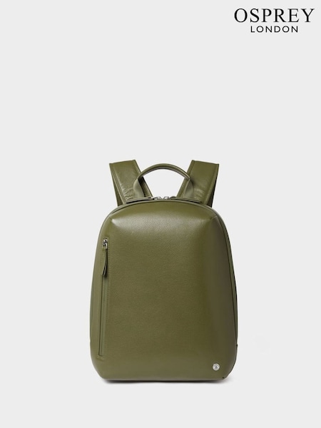 Osprey London Green The Venture Leather Backpack (W79101) | £0