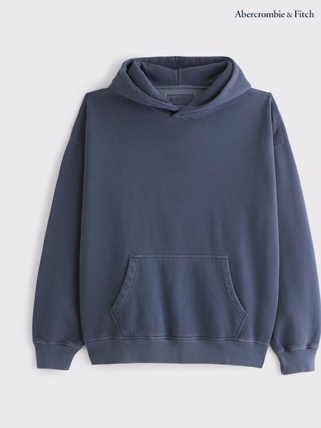 Abercrombie & Fitch Blue Hoodie (W79122) | £60