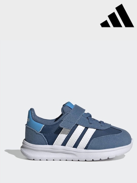 adidas Blue Run 70s 2.0 Hook and Loop Infant Trainers (W79392) | £30