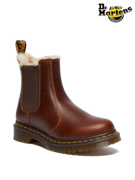 Dr. Martens Brown 2976 Leonore Orleans Boots (W79411) | £180