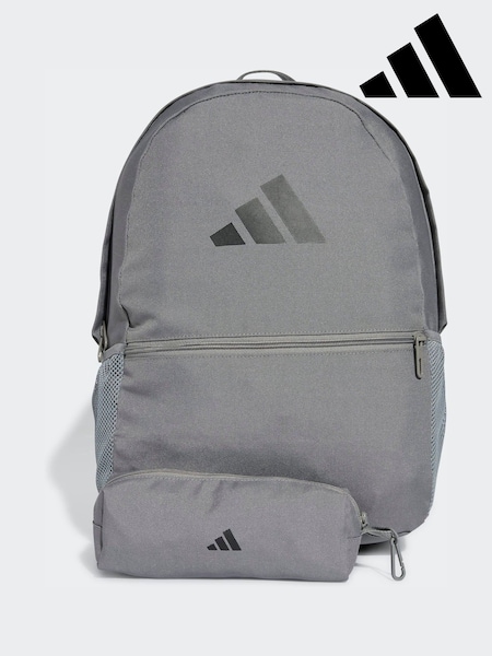 adidas Grey Classic Case Backpack Bag (W79459) | £25