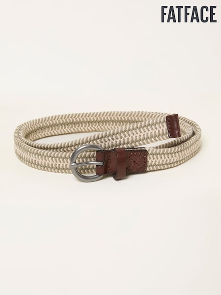 FatFace Green Woven Belt (W79756) | £0