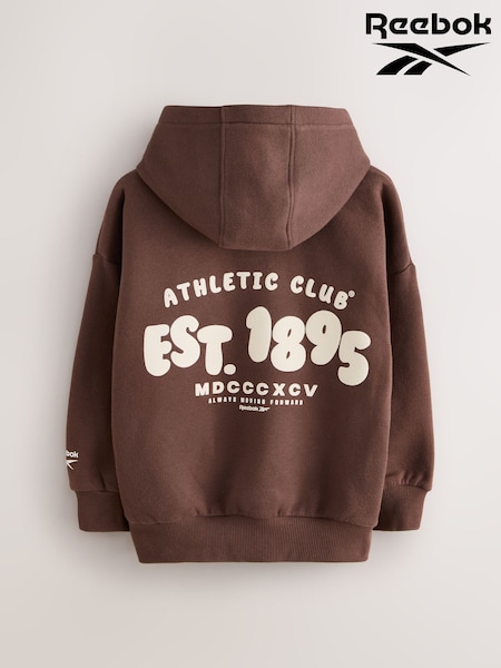 Reebok Girls Oversized Graphic Print Hoodie (W79761) | £20 - £26