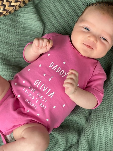 Solesmith First Fathers Day Baby Grow (W79855) | £20