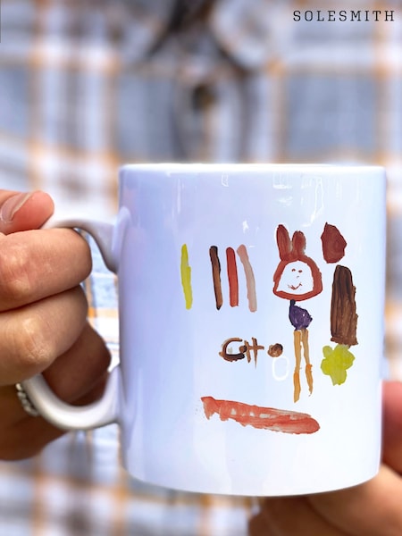 Solesmith Your Arwork Upload Ceramic White Mug (W80080) | £24