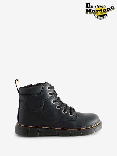 Dr. Martens Black Junior Raffe Wyoming Ankle Boots (W80287) | £90
